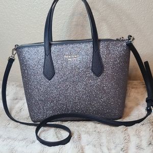 Kate Spade Joeley smooth glitter crossbody